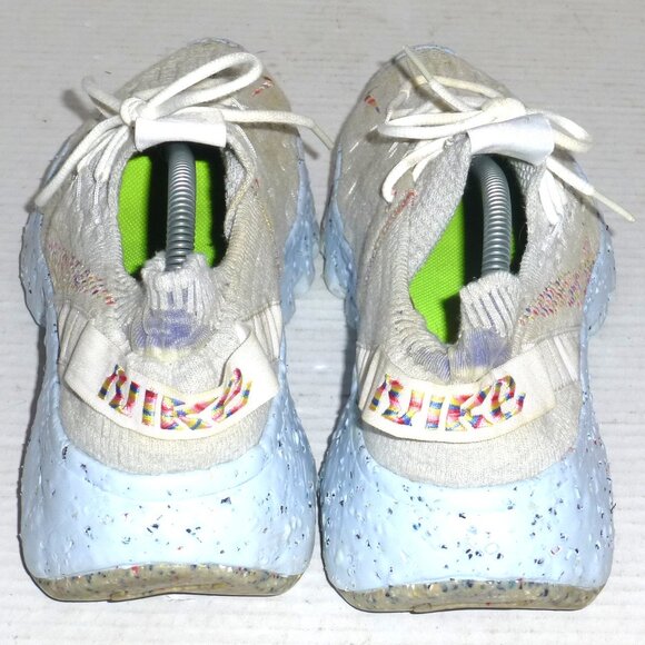 Nike Space Hippie 04 Grey Rainbow Men's Sneakers Shoes Size: 10.5 CZ6398-102 - Picture 2 of 12